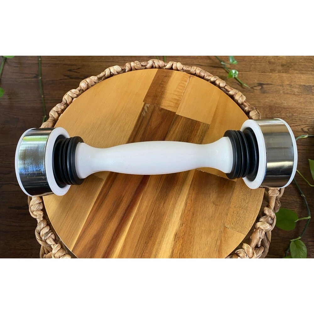 Original Shake Weight 2.5 LB White Dumbbell - Home Fitness Exercise Training